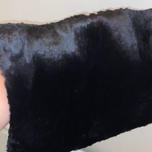 Vintage mink fur clutch/wristlet bag